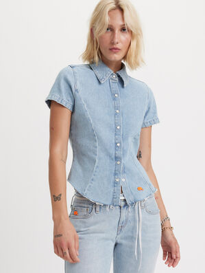 Levi's® x ERL Women's Fitted Denim Shirt
