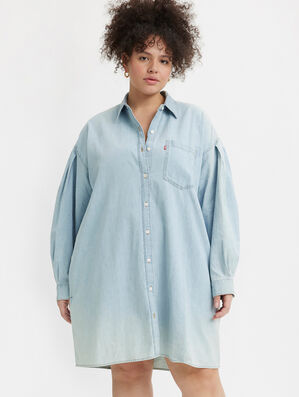 Rhea Shirt Dress (Plus Size)