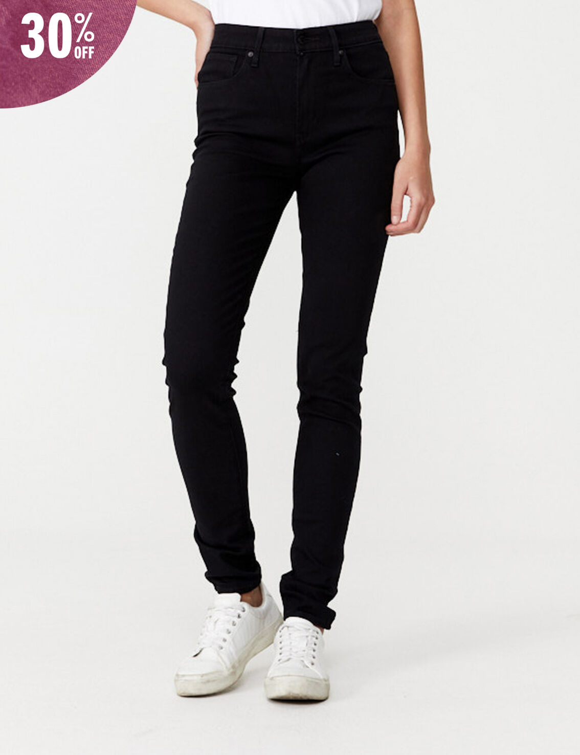 721 High-Rise Skinny Jeans in Long Shot